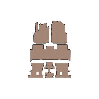 Carsuit kumimatot matkustamoon (3 riviä, beige) kuva 1