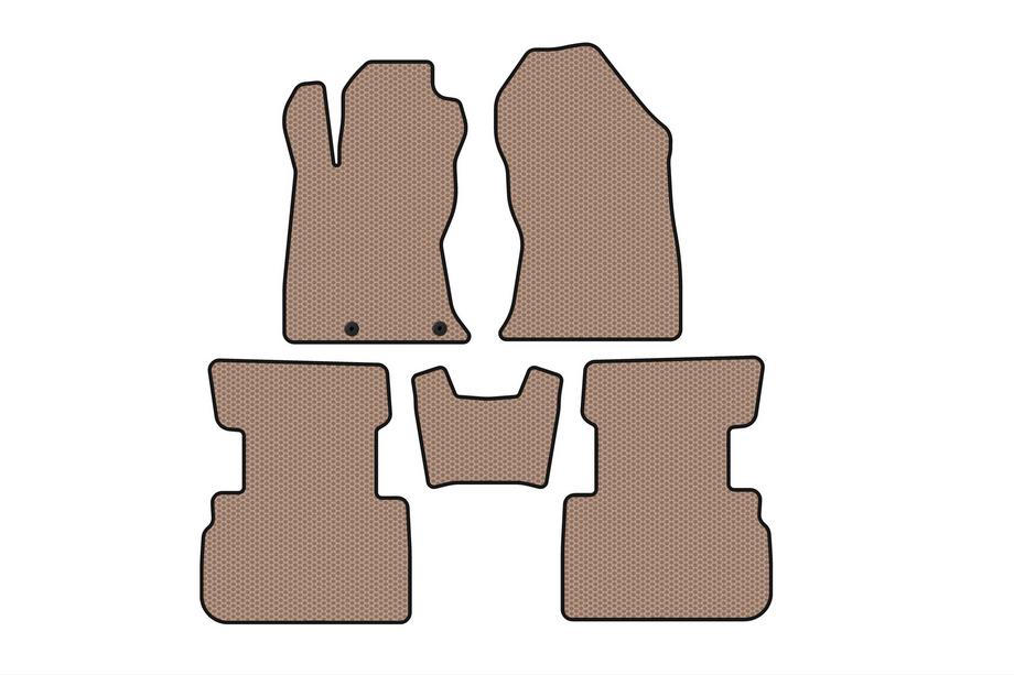 Subaru Forester 2018–2024 Kumimatot Carsuit (Beige) Kuva 1