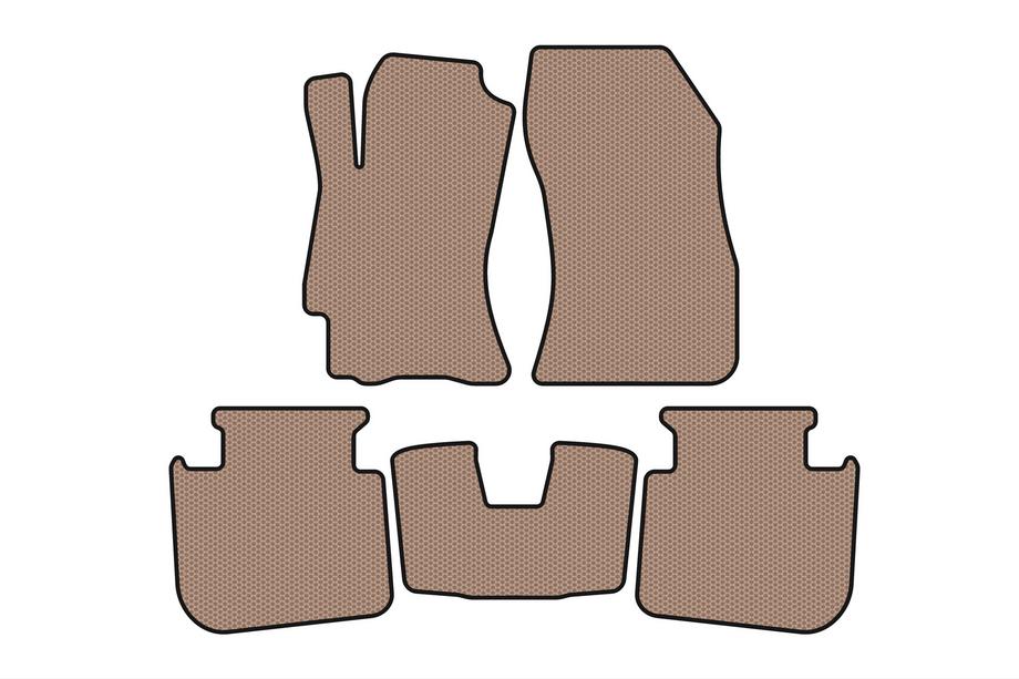 Subaru Legacy 2009–2014 Kumimatot Carsuit (2009-2013, SD, beige) Kuva 1