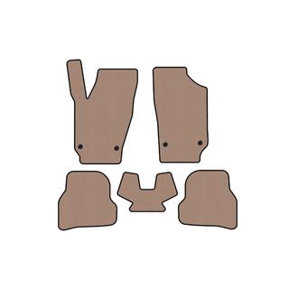 Kumimatot Carsuit (2010-2012, HB, 5-ovinen, beige) Seat Ibiza 2010–2017 kuva 1