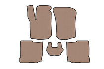 Seat Leon 1999–2005 Kumimatot Carsuit (HB, 5-ovinen, beige) kuva 1
