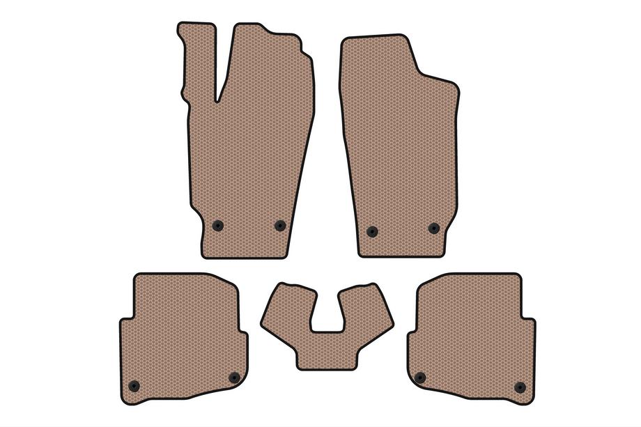 Skoda Fabia 2000–2007 Kumimatot Carsuit (SD, beige) Image