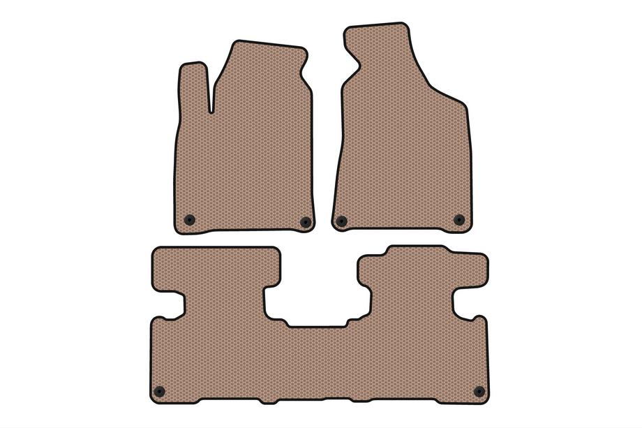 SsangYong Korando 2010–2019 Kumimatot sisätiloihin Carsuit (2010-2016, beige) Image