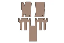 Ssang Yong Rodius Kumimatot sisätiloihin Carsuit 2004-2008 (2 riviä, beige) kuva 1