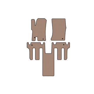 Kumimatot sisätiloihin Carsuit 2004-2008 (2 riviä, beige) Ssang Yong Rodius kuva 1