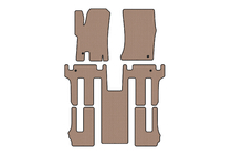 Ssang Yong Rodius Kumimatot Carsuit 2004-2008 (3 riviä, beige) kuva 1