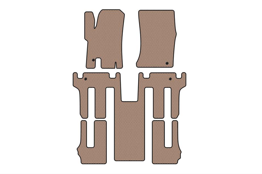 Ssang Yong Rodius Kumimatot Carsuit 2004-2008 (3 riviä, beige) Image