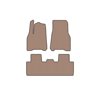 Kumimatot Carsuit (2020-2024, beige) Tesla Model Y 2020– kuva 1