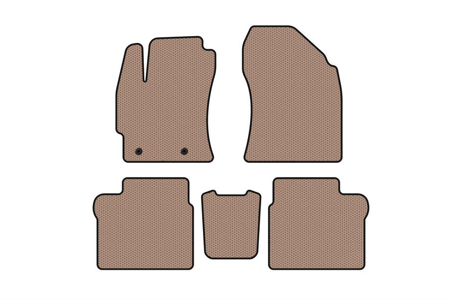 Toyota Corolla 2013–2019 Kumimatot Carsuit (2016-2019, SD, beige) Image