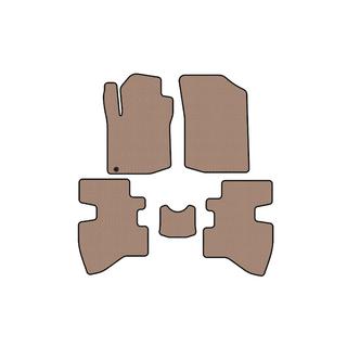 Kumimatot Carsuit (2007-2009, HB, 3-ovinen, beige) Toyota Aygo 2007–2014 kuva 1