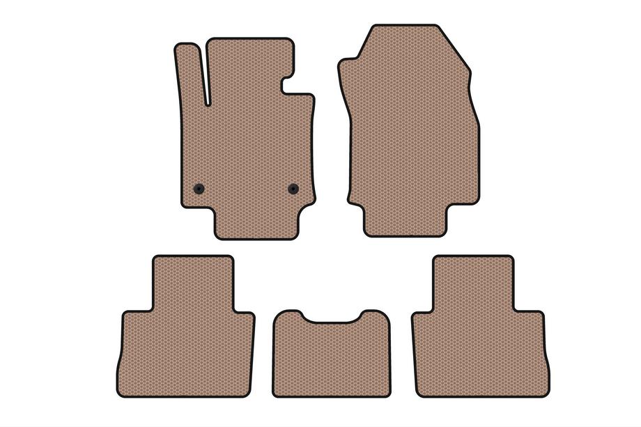 Toyota Rav 4 2019–2025 Kumimatot Carsuit (Beige) Image