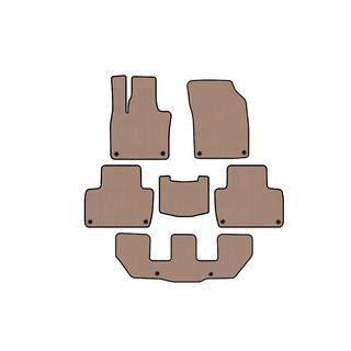 Carsuit kumimatot matkustamoon (3 riviä, beige) kuva 1