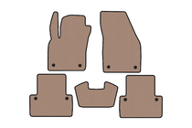 Volvo V50 2004–2012 Kumimatot Carsuit (2007-2012, SW, beige) kuva 1