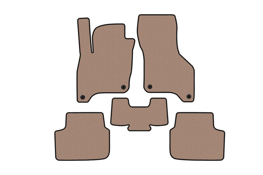 Volkswagen E-Bora 2019– Kumimatot Carsuit (SD, Elektro, beige) Image