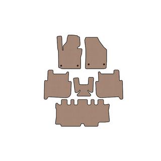 Carsuit kumimatot sisätiloihin (3 riviä, 2006-2010, 7-paikkainen, beige) kuva 1