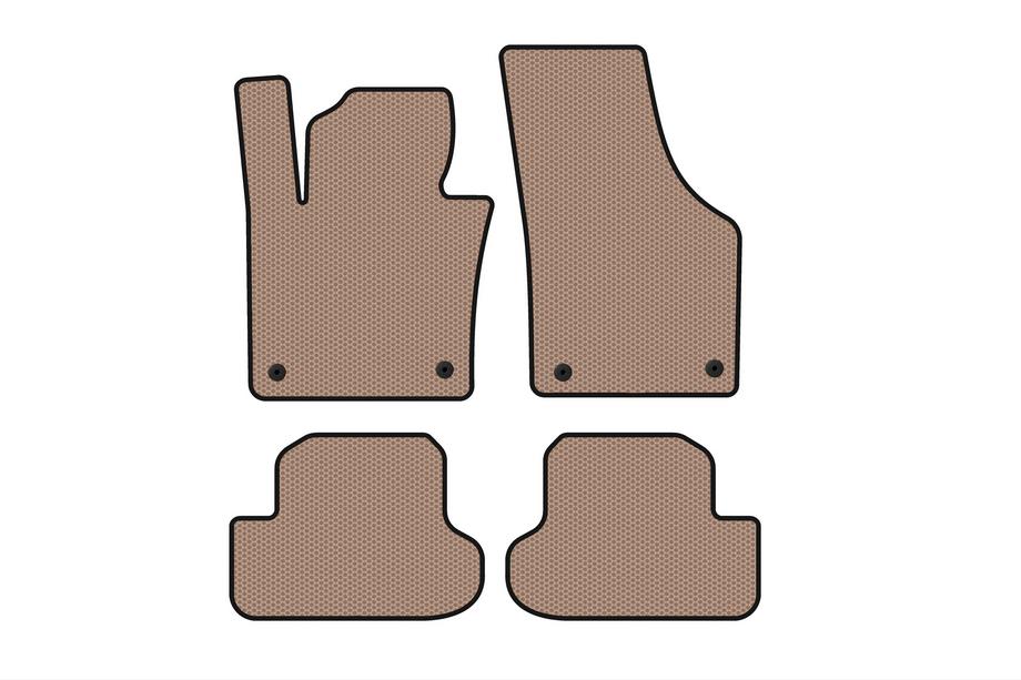 Volkswagen Beetle 2011–2015 Kumimatot Carsuit (HB, beige) Image