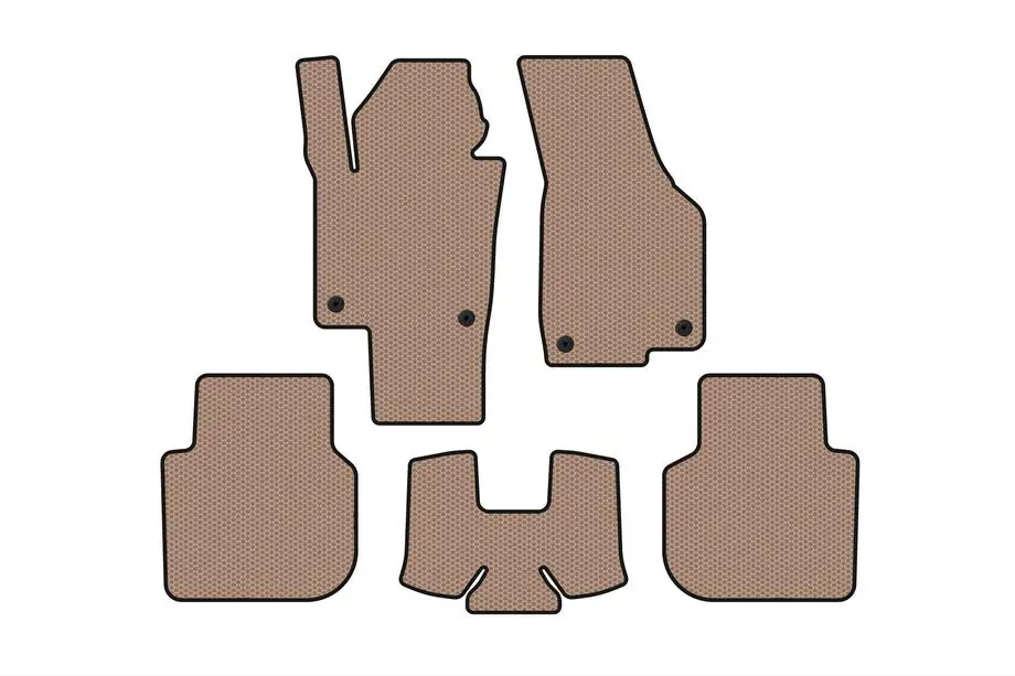 Volkswagen Passat B8 2015–2023 Kumimatot Carsuit (2015-2019, SD, beige) Image