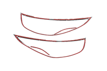 Hyundai IX-35 2010–2015 Kromiset ajovalolistat (2013-2015, 2 kpl, muovi) kuva 5