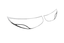 Hyundai IX-35 2010–2015 Kromiset ajovalolistat (2013-2015, 2 kpl, muovi) kuva 8