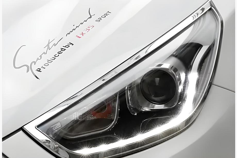 Hyundai IX-35 2010–2015 Kromiset ajovalolistat (2013-2015, 2 kpl, muovi) Image