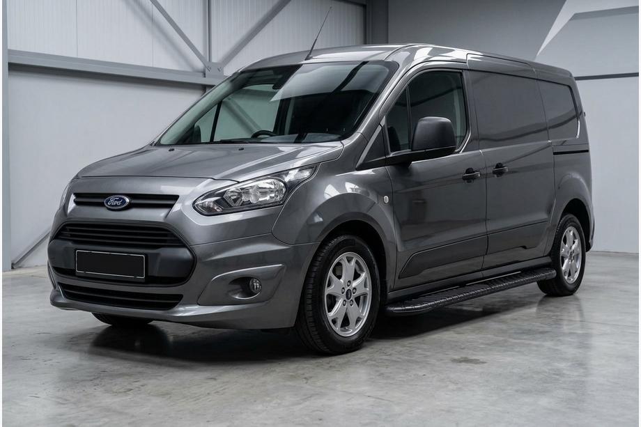 Ford Connect 2014–2021 Sivuporrast Bosphorus Black (2 kpl, alumiini) Vakiokiinnityssarja Image