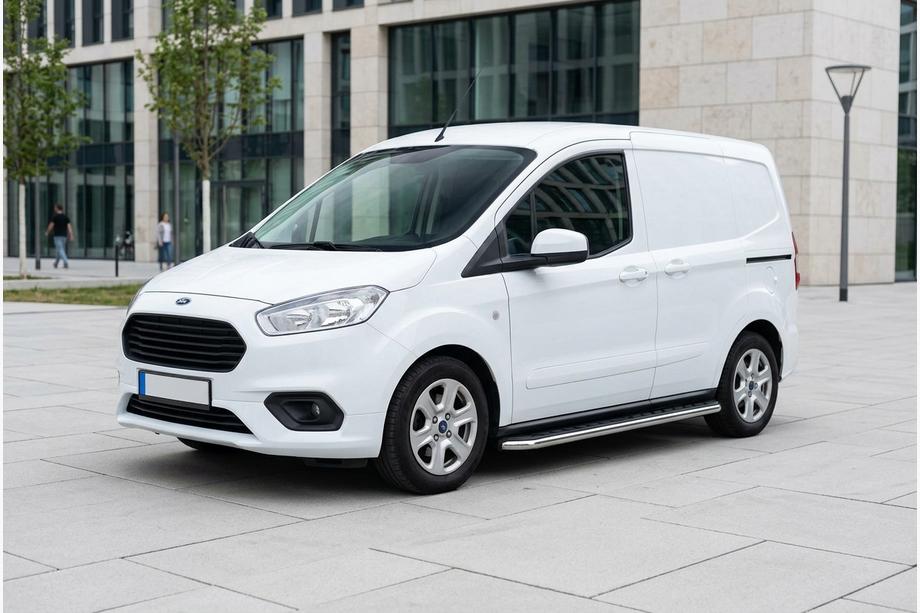 Ford Courier 2014–2023 Maydos V1 sivuportaat (2 kpl, ruostumaton teräs) Image