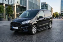Ford Courier 2014–2023 Allmond Black sivuaskelmat (2 kpl, alumiini) kuva 1