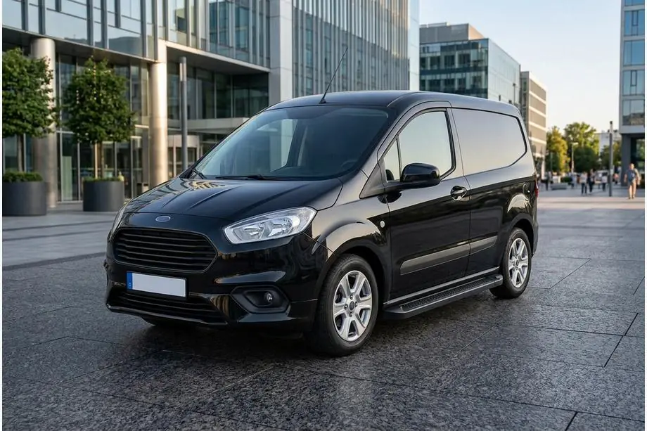Ford Courier 2014–2023 Allmond Black sivuaskelmat (2 kpl, alumiini) Image