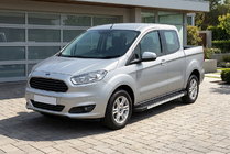 Ford Courier 2014–2023 Sivukynnykset RedLine V1 (2 kpl, alumiini) kuva 1