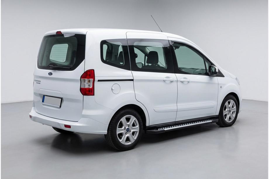 Ford Courier 2014–2023 Line-sivuporrassarja (2 kpl, alumiini) Image