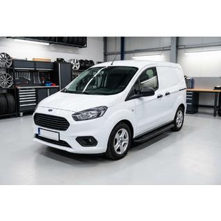 Sivuporrast Bosphorus Black (2 kpl, alumiini) Ford Courier 2014–2023 kuva 1