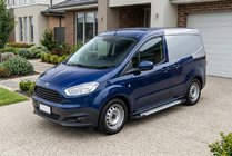 Ford Courier 2014–2023 Sivukynnykset Allmond Grey (2 kpl, alumiini) kuva 1