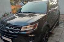 Ford Explorer 2011–2019 Allmond Black sivuaskelmat (2 kpl, alumiini) kuva 6