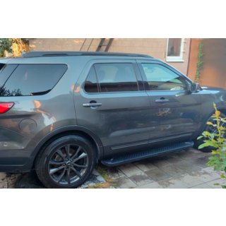 Allmond Black sivuaskelmat (2 kpl, alumiini) kuva 3