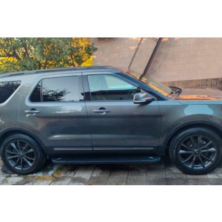 Allmond Black sivuaskelmat (2 kpl, alumiini) kuva 4