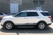 Ford Explorer 2011–2019 Sunrise sivuportaat (2 kpl, alumiini) kuva 6