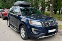 Ford Explorer 2011–2019 RedLine V1 sivuportaat (2 kpl, alumiini) kuva 1