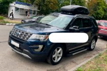 Ford Explorer 2011–2019 RedLine V1 sivuportaat (2 kpl, alumiini) kuva 3