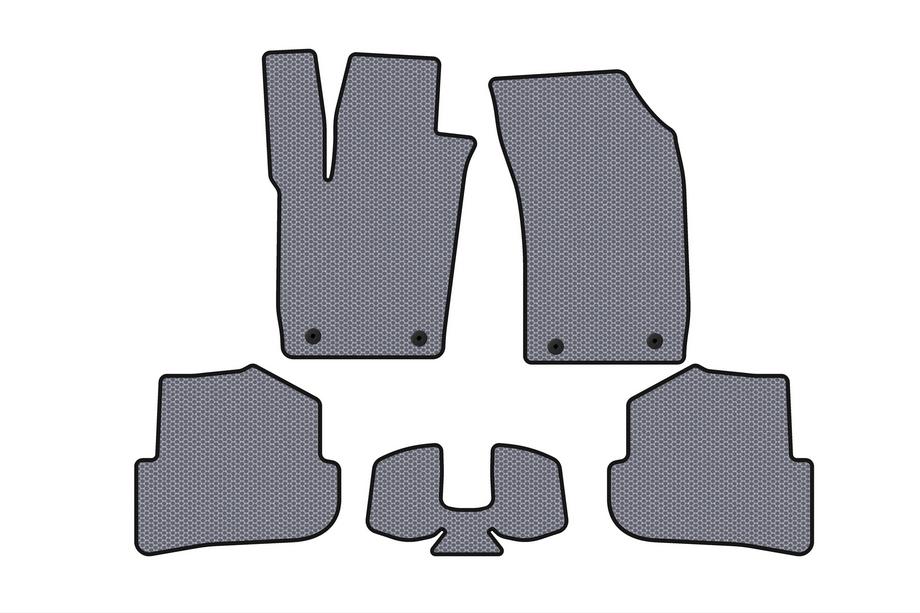 Audi A1 2010–2018 Kumimattosarja Carsuit (HB, 3-ovinen, harmaa) Image