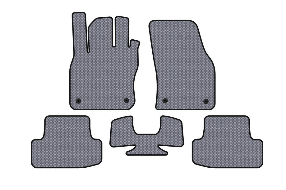 Audi Q2 2016– Kumimatot Carsuit (Harmaa) Image
