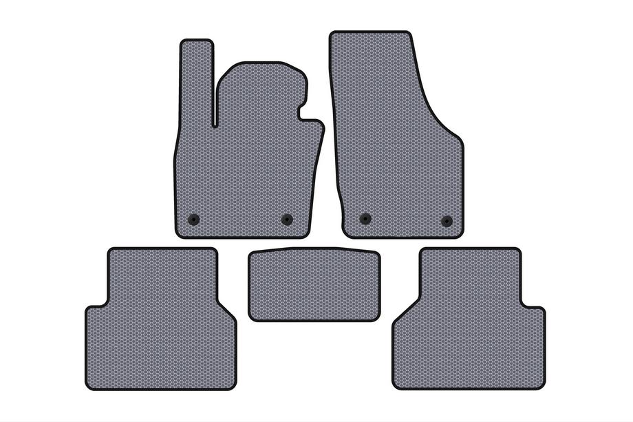 Audi Q3 2011–2019 Kumimatot Carsuit (Harmaa) Image