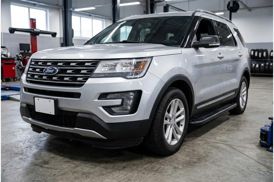 Ford Explorer 2011–2019 Sivuporrast Bosphorus Black (2 kpl, alumiini) Image