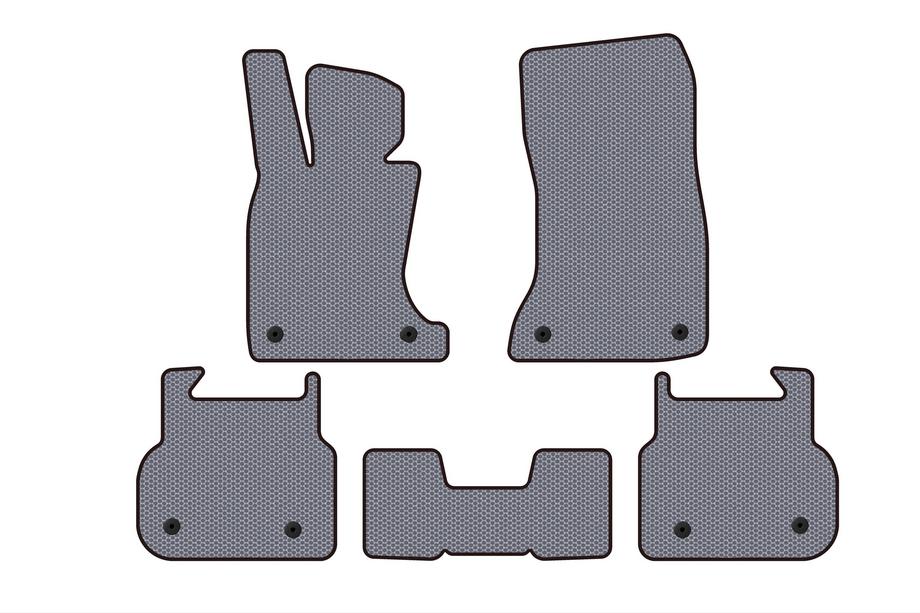 BMW 7-sarja F01/F02 2008–2015 Kumimatot Carsuit (F01, harmaa) Image