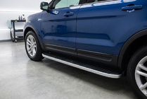 Ford Explorer 2011–2019 Tayga Grey -sivuaskelmat (2 kpl, alumiini) kuva 1