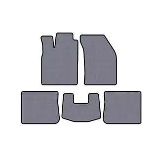 Carsuit kumimatot (SD, harmaa) kuva 1