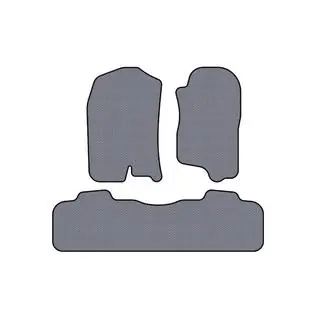 Kumimatot Carsuit (2 riviä, 2007-2014, harmaa)