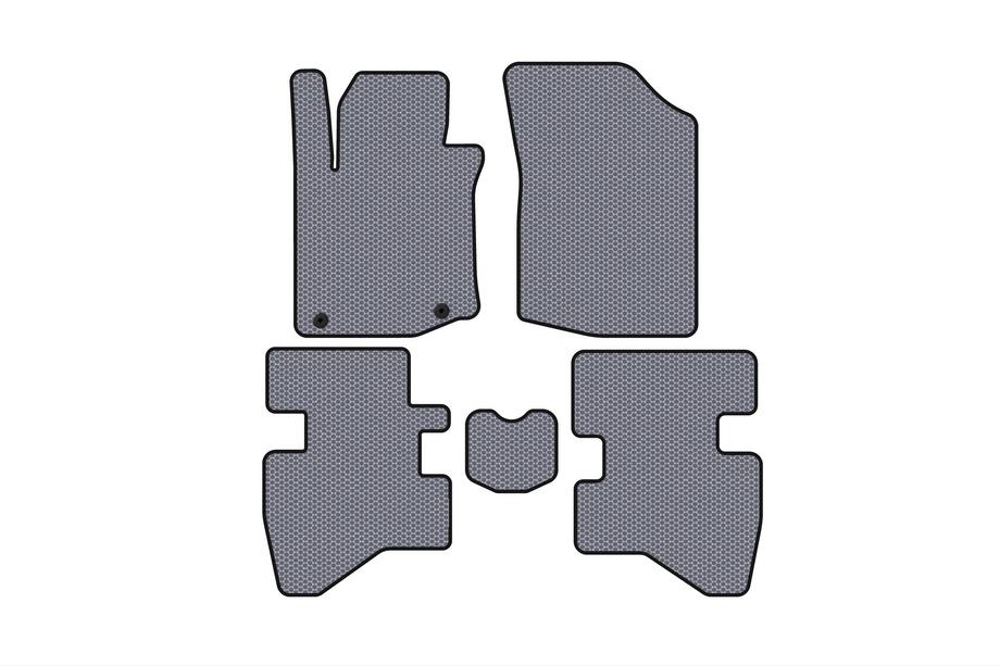 Citroen C-1 2005–2014 Carsuit kumimatot (HB, harmaa) Image