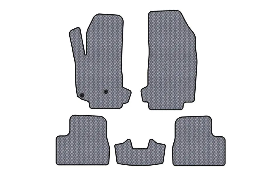 Citroen DS-3 2009–2016 Kumimatot Carsuit V-2 (Harmaa) Image