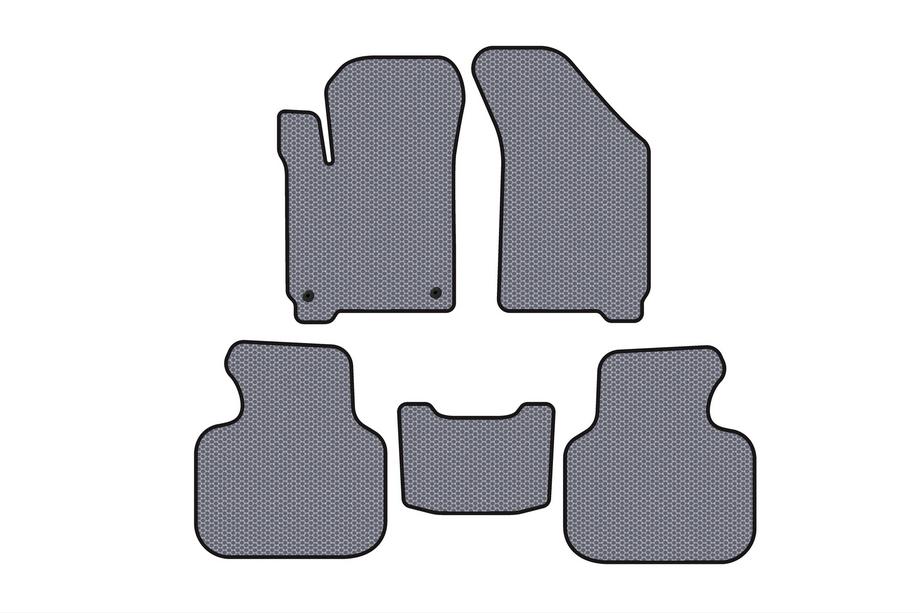 Dodge Journey 2008–2020 Carsuit kumimatot (2008-2011, harmaa) Image