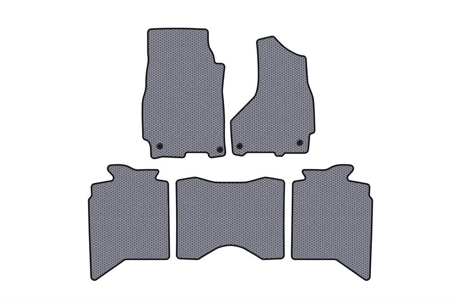Dodge RAM (DS/DJ/D2) 2009–2024 Kumimatot Carsuit (2013+, 5-paikkainen, harmaa) Kuva 1